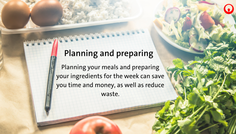 Planning tip - food waste 