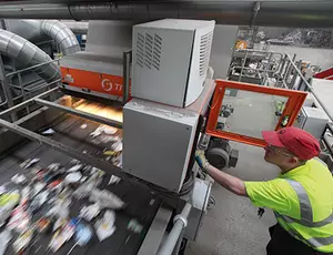 veolia london Materials Recovery Facilities