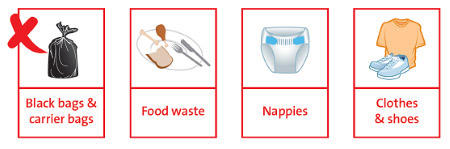 Tower Hamlets Non Recyling Materials