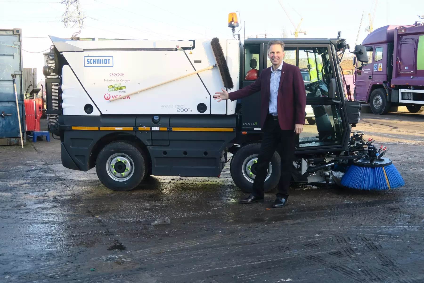 Croydon street cleansing vehicles