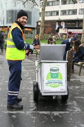 Good to go coffee cup recycling