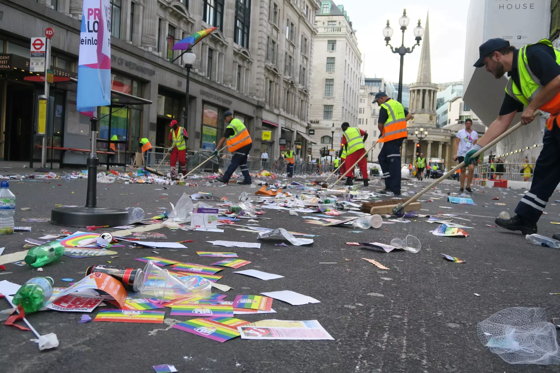 Pride clean up proof of a great party
